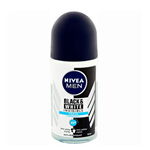 Deodorant roll-on pentru barbati Black & White Invisible Fresh, 50 ml, Nivea Men