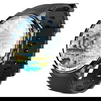 Ceas Smart Y24 HOCO, Bluetooth, Ecran Amoled 1.43”, Baterie 390mAh, Multifunctional, Curea silicon, Negru Engros, 