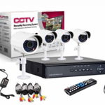 Sistem supraveghere CCTV kit DVR 4 camere exterior-interior, Oferte speciale
