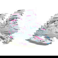 Role Adulti, Reglabile, 2 In 1 Ikki Girl, L, 39-42, Alb-Roz