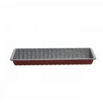 Tava pentru tort Cherry Red, Tognana, 10x30 cm, otel carbon, visiniu/gri, Tognana Porcellane