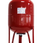 Vas expansiune termic Fornello 80 litri, vertical, cu picioare, culoare rosu, presiune maxima 10 bar, membrana EPDM, Fornello