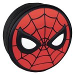 Ghiozdan rotund 3D - Spiderman, 9 x 30 x 30 cm, 