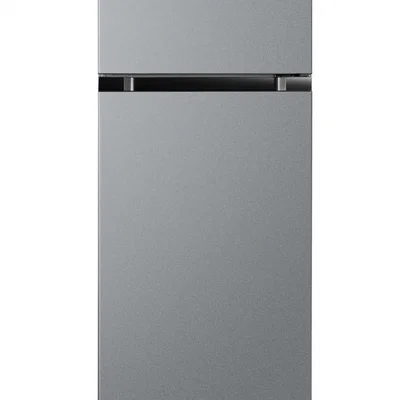 Frigider cu 2 usi HEINNER HF-M24ESE++ 204 l Clasa E Lumina LED H 143 cm Argintiu