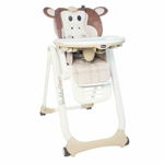 Scaun înalt Chicco Polly 2 Start 3in1 Monkey, Chicco