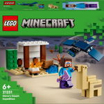 LEGO Minecraft Pustynna wyprawa Steve’a (21251), LEGO