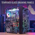 PC Gaming DRAGON Epic Elite Powered by PNY, Intel i5-12400F 2.5GHz, 32GB DDR5, 1TB SSD, RTX 4070 12GB GDDR6X, Iluminare RGB, 