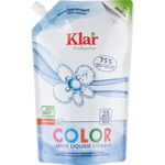 Detergent lichid pentru rufe colorate ecologic 1.5 L, Klar