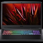 Notebook Acer Nitro AN517-41 17.3" Full HD 144Hz AMD Ryzen 9 5900HX RTX 3070-8GB RAM 32GB SSD 1TB No OS Negru