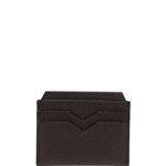 VALEXTRA VALEXTRA Leather credit card case BROWN, VALEXTRA