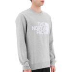 The North Face 'Standard' Crewneck Sweatshirt With Maxi Logo Print TNF LIGHT GREY HEATHER