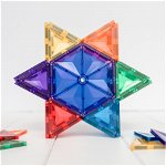 Magnetic Tiles Set constructie magnetic, 30 piese forme geometrice