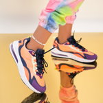 Pantofi Sport, culoare Multicolor, material Textil - cod: P6943, Mei
