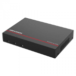 SSD NVR 4 canale DS-E04NI-Q1/4P(SSD1T), 2-ch@4 MP or 4-ch@1080p, iesire HDMI, 1TB SSD preinstalat, alimentare: 48VDC, 1.04A, 160 ×112 ×27 mm, greutate: 0.5kg., HIKVISION