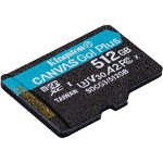 Card de memorie, Kingston, MicroSDXC, 512 GB