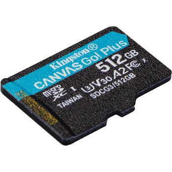 Micro-SD 512GB Canvas Go Plus, Kingston