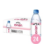 Evian apa minerala naturala plata BAX 24 fl. x 0.33L, Evian