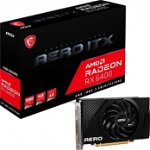 Placa video MSI Radeon™ RX 6400 AERO ITX, 4GB GDDR6, 64-bit, MSI