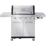 Gratar pe gaz din inox Char-Broil Professional Pro S 4, grile din fonta, sear burner, TRU-Infrared 140921