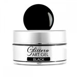 Art Gel Glittero Nails - Black 5ml, Glittero Nails