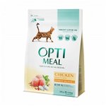 Hrana uscata completa Optimeal pentru pisici adulte - cu Pui, 700 g