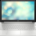 Laptop HP 15s-fq3016nq cu procesor Intel® Celeron® Processor N4500 pana la 2.80 GHz, 15.6 FHD, 16GB DDR4, 256GB PCIe SSD, Intel UHD Graphics, FreeDOS, Natural Silver