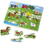 Puzzle cu sunete Old McDonald, Melissa & Doug