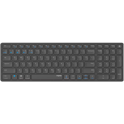 Tastatura Rapoo E9100M Multi-mode Wireless Ultra-Slim Negru