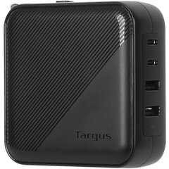 Targus Powerelite Universal 100 W 4- Port Gan Wall-charger With Travel Adapters 