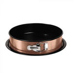 Tava marmorata rotunda cu fund detasabil 26x6.8 cm RoseGold Beerlinger Haus BH 6475