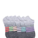 Imbracaminte Femei adidas Active 3-Stripes Ombre Low Cut Socks - Pack of 6 Med Grey