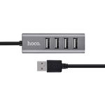 Hub 4xUsb Hoco HB1 5V Gri, Hoco