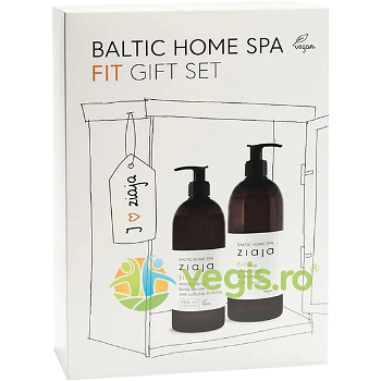 Set Baltic Home Spa: Gel de Dus si Sampon 3in1 400ml + Ser Hidratant Anticelulitic 400ml, ZIAJA