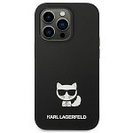Husa Spate Karl Lagerfeld Compatibila Cu iPhone 14 Pro Max, Silicone Choupette Body, Negru - 9076580, Karl Lagerfeld