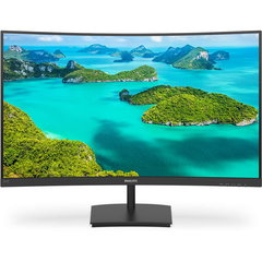 Monitor 23.6 inch LED Philips 241E1SCA/00 1920 x 1080 pixeli, 75 Hz, 4 ms, Negru