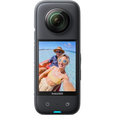 Camera video sport Insta360 X3 5.7K, 360°, Negru