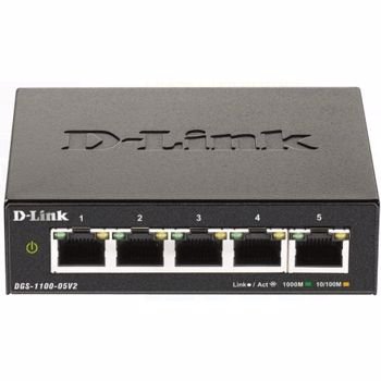 Switch D-Link DLINK SW 5P-GB EASY-SMART DESK V2