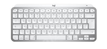 MX Keys Mini for Mac Bluetooth Illuminated (US INT) Pale Grey, LOGITECH