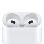 Casca de Telefon AirPods (3rd generation), headphones (white, Bluetooth) MPNY3ZM/A, Apple