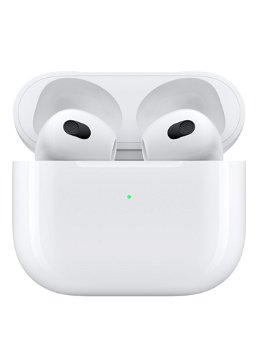 Casca de Telefon AirPods (3rd generation), headphones (white, Bluetooth) MPNY3ZM/A, Apple