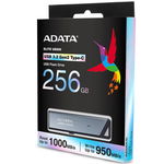 Memorie USB Flash Drive Adata 256GB, UE800, USB Type-C, Black