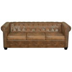 Canapea Chesterfield, VidaXL