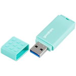 Memorie USB 3.0, 64 GB, Goodram UME3 Care, cu capac, albastra