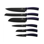 Set de cutite 6 piese Purple Berlinger Haus BH 2559