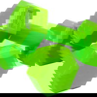 Set 2 gantere compozit, EB Fit, 2 x 1 Kg, verde, Eb Fit