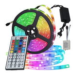 Kit Banda RGB 5M 280 LED cu telecomanda mare si functii multiple, GAVE