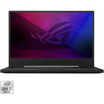 Laptop ASUS Gaming 15.6'' ROG Zephyrus M15 GU502LW, FHD 240Hz, Procesor Intel® Core™ i7-10750H (12M Cache, up to 5.00 GHz), 16GB DDR4, 1TB SSD, GeForce RTX 2070 8GB, Win 10 Home, Black