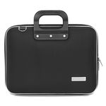 Geanta lux business laptop 13" Nylon Bombata-Negru