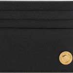 Versace Card Holder BLACK/VERSACE GOLD, Versace