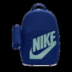 Nike, Rucsac cu imprimeu logo Elemental - 20L, Turcoaz, Albastru